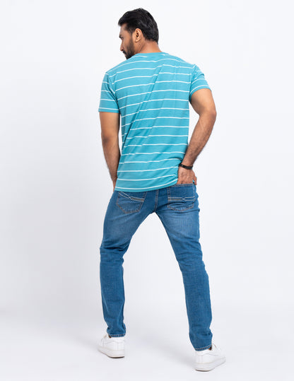 "B Original 4 Life Time" - Modern Short Sleeve Crew Neck T-Shirt
