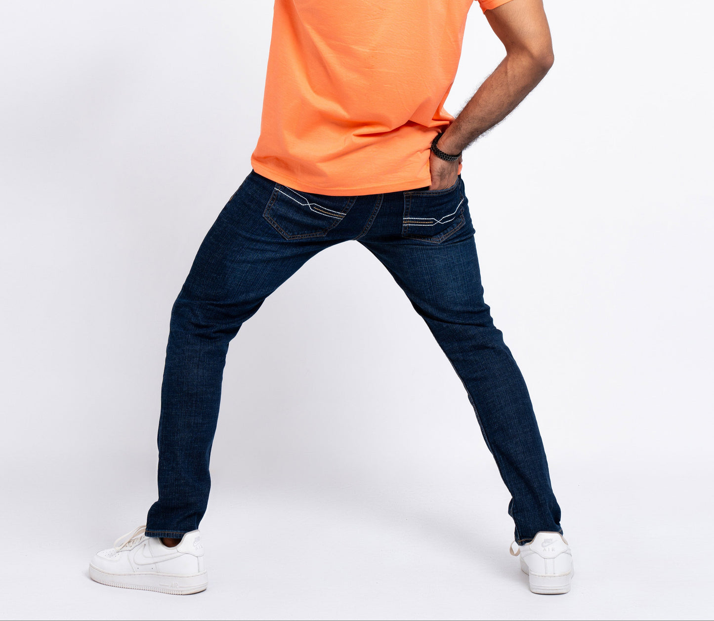 Men's Slim Fit Denim Pant - Dark Blue
