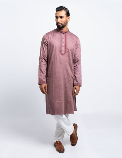 Premium Panjabi - Greish Purple