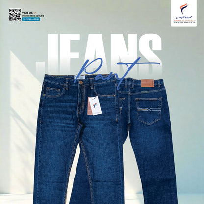 Men's Slim Fit Denim Pant - Dark Blue