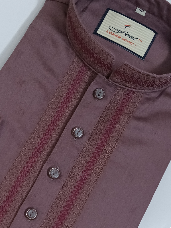 Premium Panjabi - Greish Purple